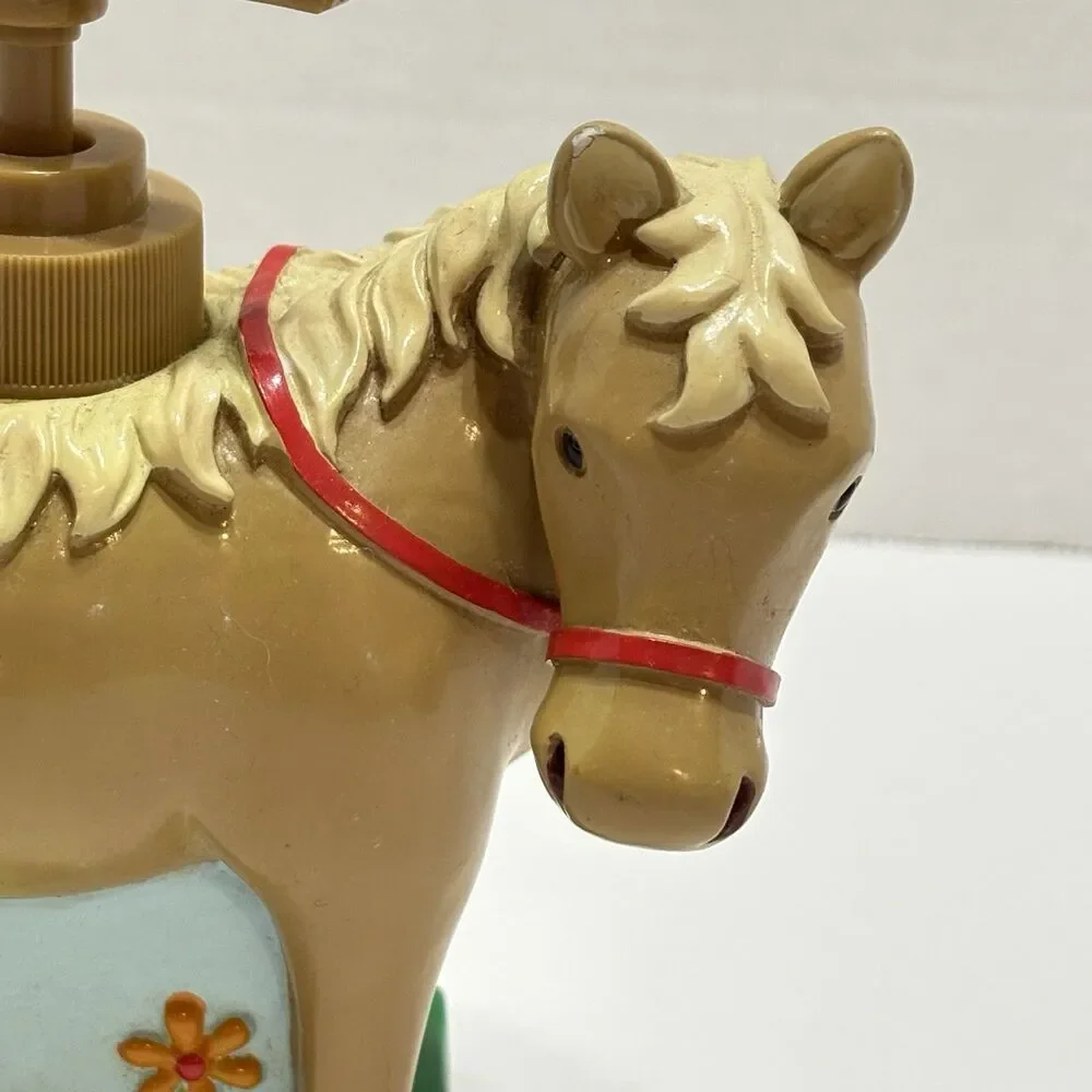 Vintage Ceramic Horse Shaped Hand Soap Dispenser